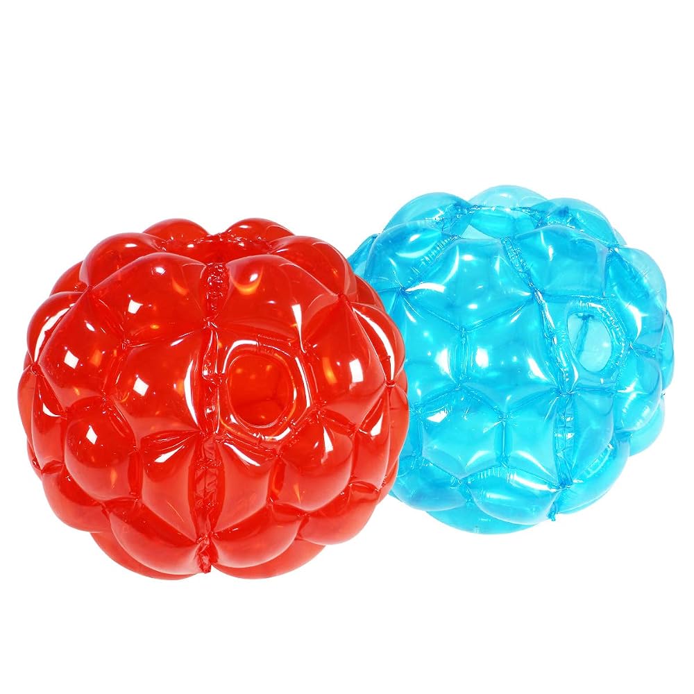 Giant Zorb Bumper Balls 36 inch, 2-Pack, Red and Blue, view 3